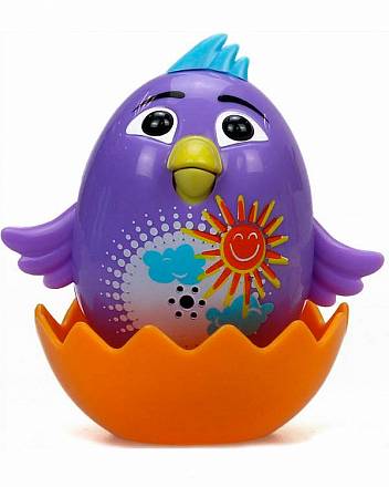 Интерактивная игрушка - Цыпленок с кольцом Violet, фиолетовый 